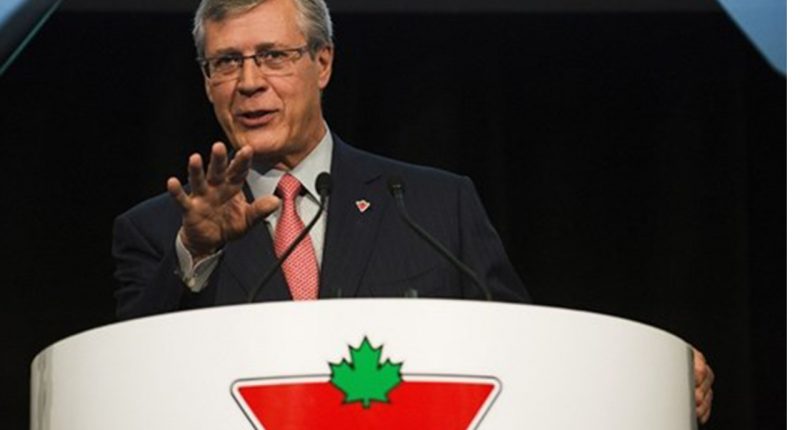 Canadian Tire Corp - Former CEO, Stephen Wetmore