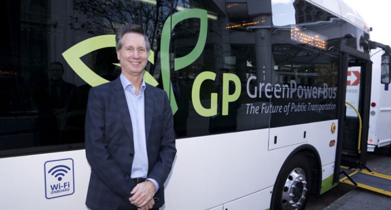 GreenPower Motor Company Inc., - CEO, Fraser Atkinson