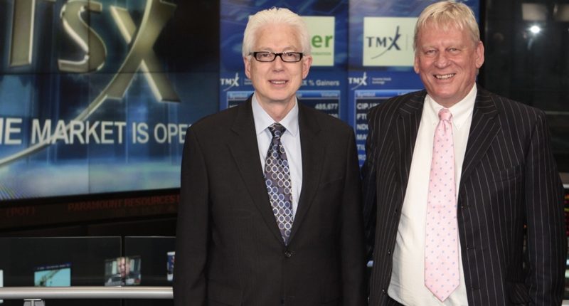 Rugby Mining Limited - Chairman, Yale Simpson (left)