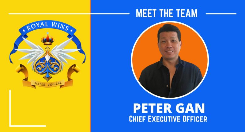 Royal Wins - CEO, Peter Gan.