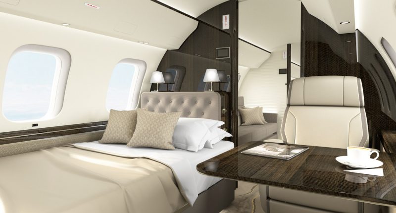 Bombardier - Global 8000 interior.