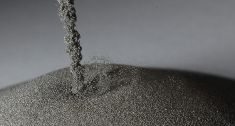 PyroGenesis - Shot of the company's plasma atomized titanium powder for additive manufacturing.